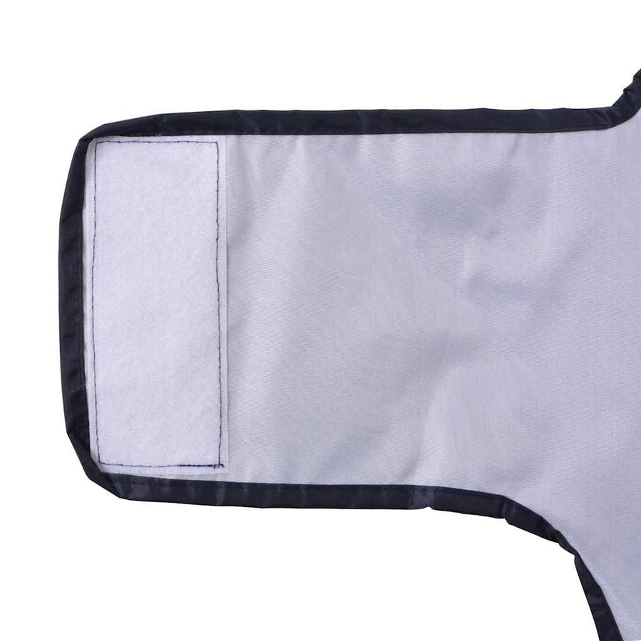 Vidax Hondenregenjas Met Refecterende Strips Poyester l Marineblauw