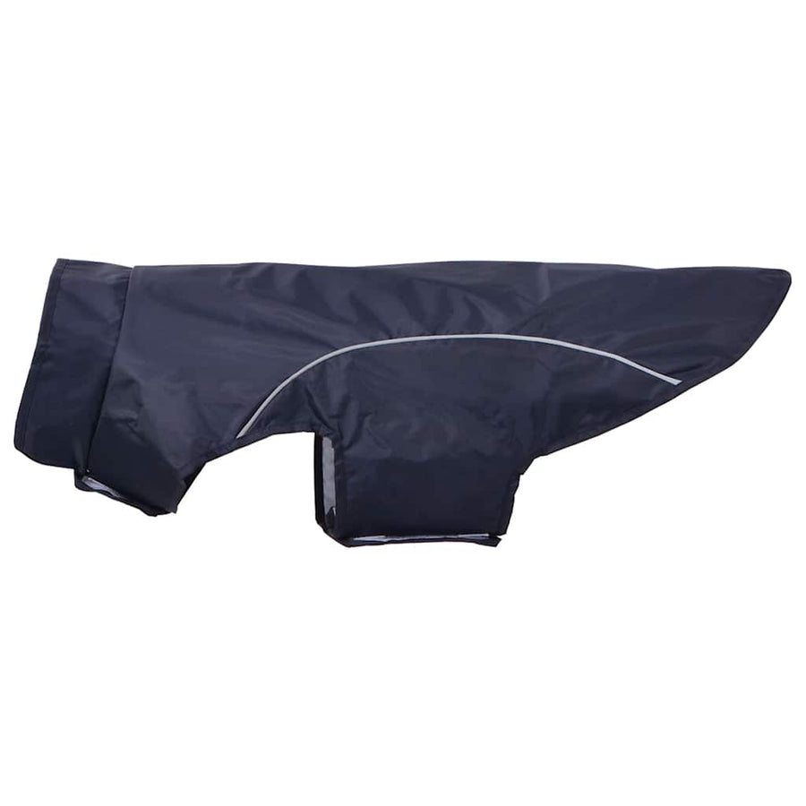 Hondenregenjas Met Reflecterende Strips Polyester Blauw 2xl Marineblauw