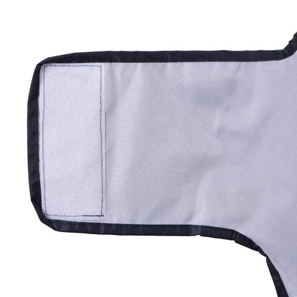 Hondenregenjas Met Reflecterende Strips Polyester Blauw 2xl Marineblauw