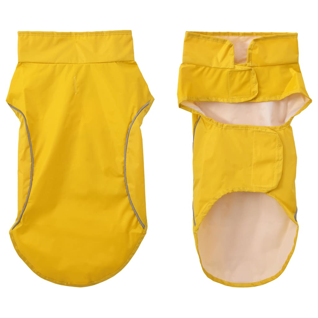 Hondenregenjas Et Reflecterende Strips Polyester m Geel