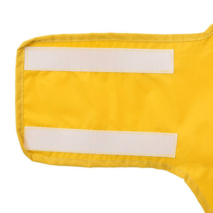 Vidax Hondenregenjas Met Refecterende Strips Poyester l Geel