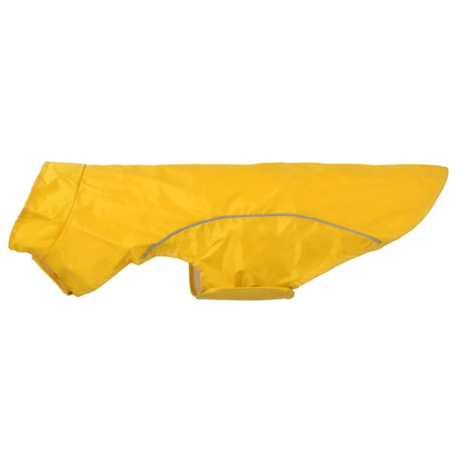 Hondenregenjas Met Reflecterende Strips Polyester 2xl Geel