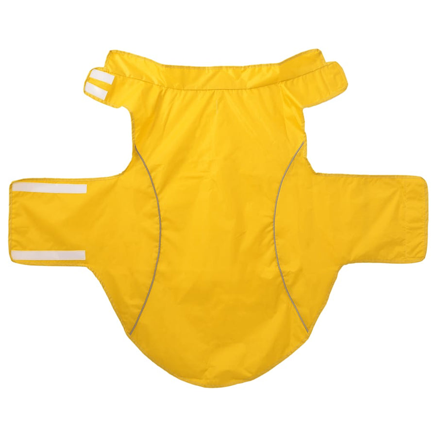 Hondenregenjas Met Reflecterende Strips Polyester 3xl Geel
