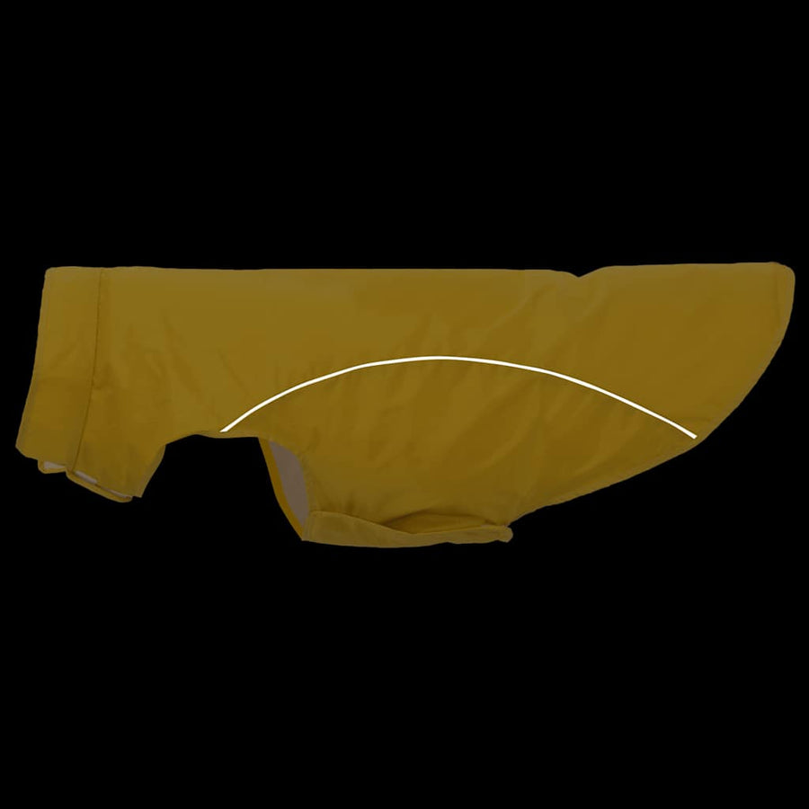 Hondenregenjas Met Reflecterende Strips Polyester 3xl Geel