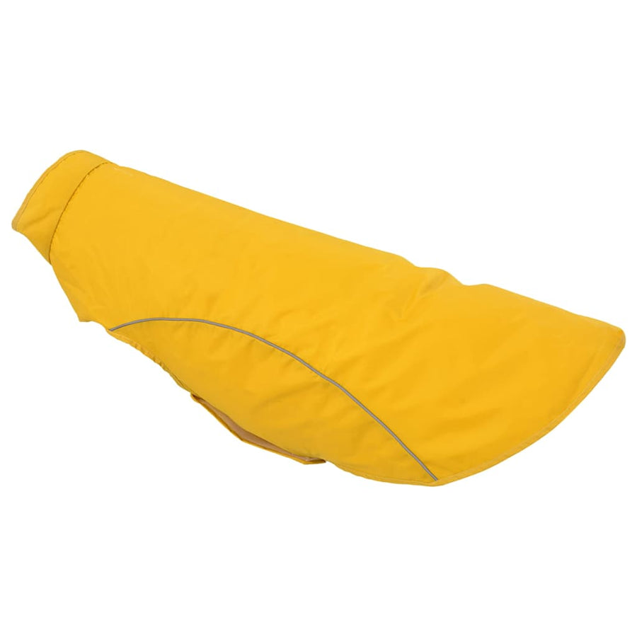 Hondenregenjas Met Reflecterende Strips Polyester 3xl Geel