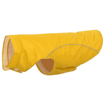Hondenregenjas Met Reflecterende Strips Polyester 4xl Geel