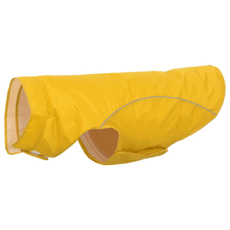 Hondenregenjas Met Reflecterende Strips Polyester 4xl Geel