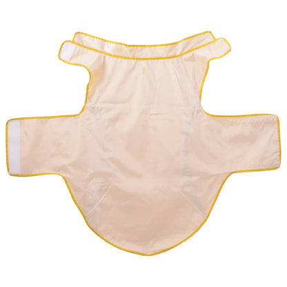 Hondenregenjas Met Reflecterende Strips Polyester 4xl Geel