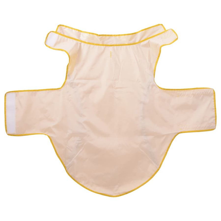 Hondenregenjas Met Reflecterende Strips Polyester 4xl Geel