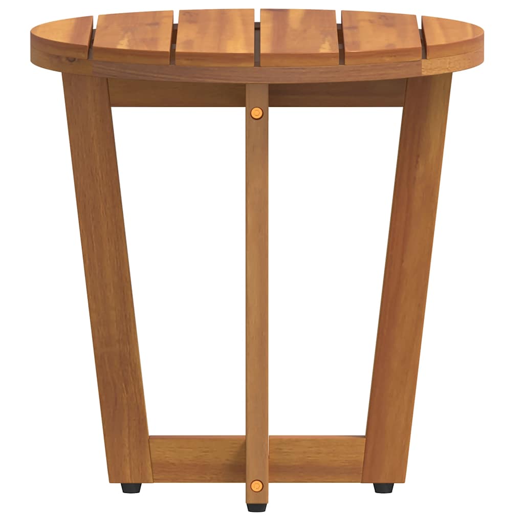 Tuinbijzettafel rond Ø40x40 cm massief acaciahout