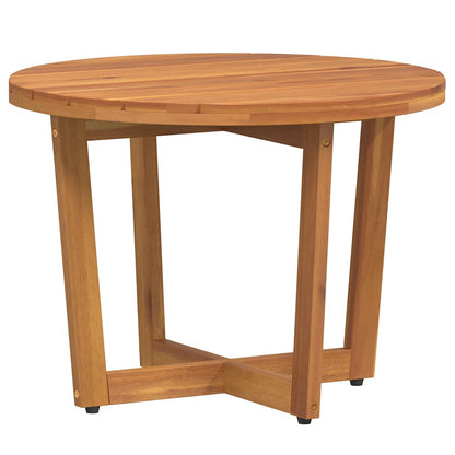 Tuinbijzettafel rond Ø55x40 cm massief acaciahout
