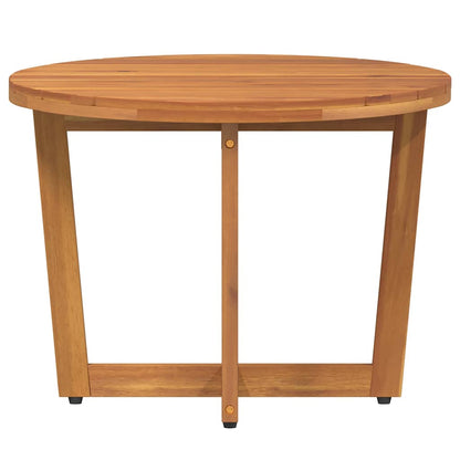 Tuinbijzettafel rond Ø55x40 cm massief acaciahout
