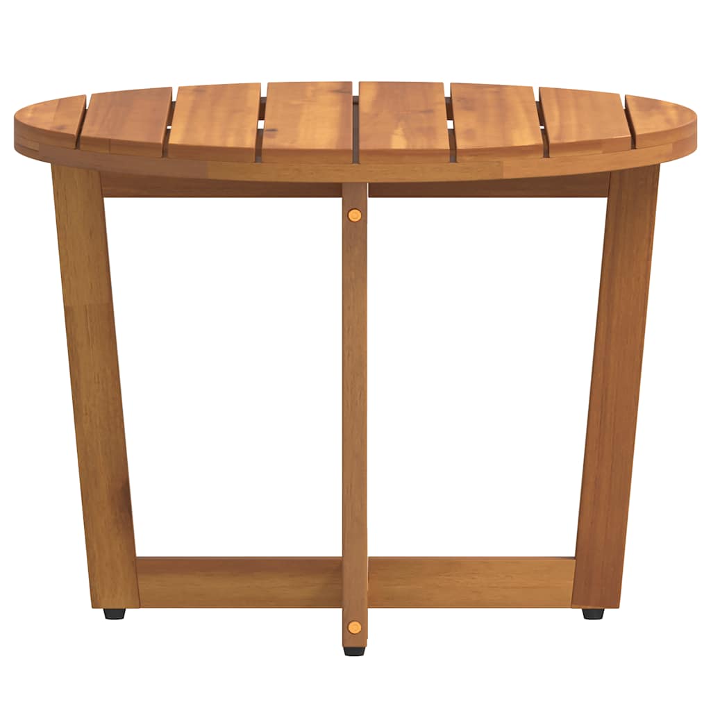 Tuinbijzettafel rond Ø55x40 cm massief acaciahout