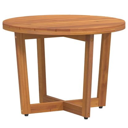 Tuinbijzettafel rond Ø55x40 cm massief acaciahout