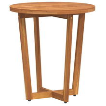 Tuinbijzettafel rond Ø55x60 cm massief acaciahout