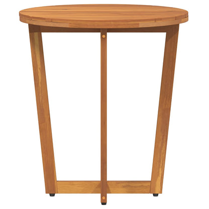 Tuinbijzettafel rond Ø55x60 cm massief acaciahout