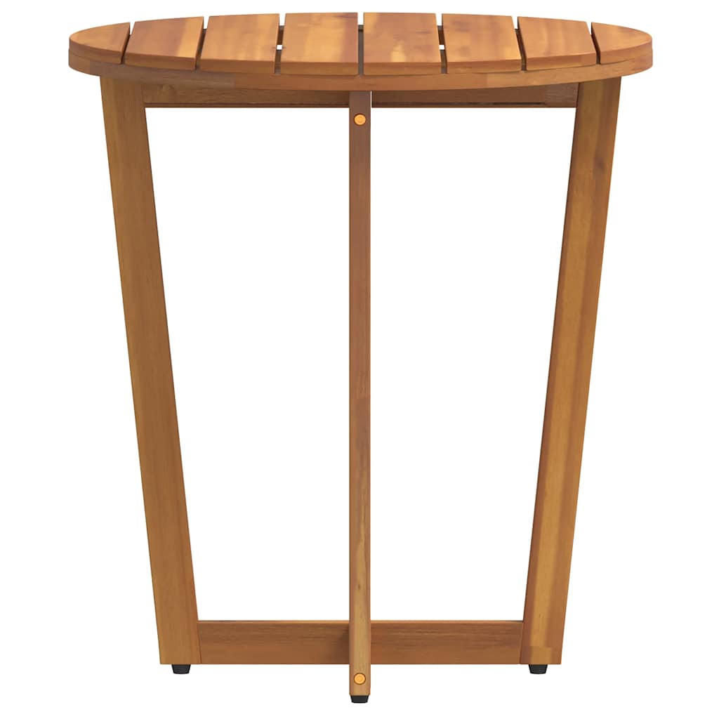 Tuinbijzettafel rond Ø55x60 cm massief acaciahout