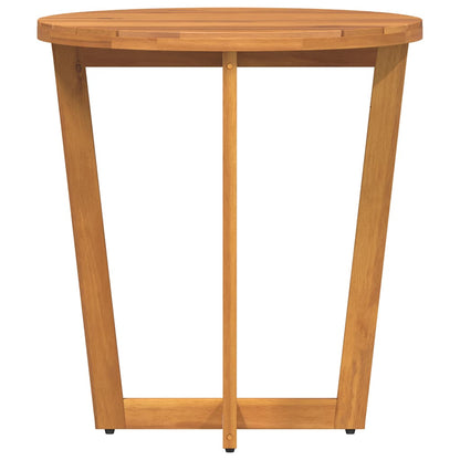 Tuinbijzettafel rond Ø70x75 cm massief acaciahout