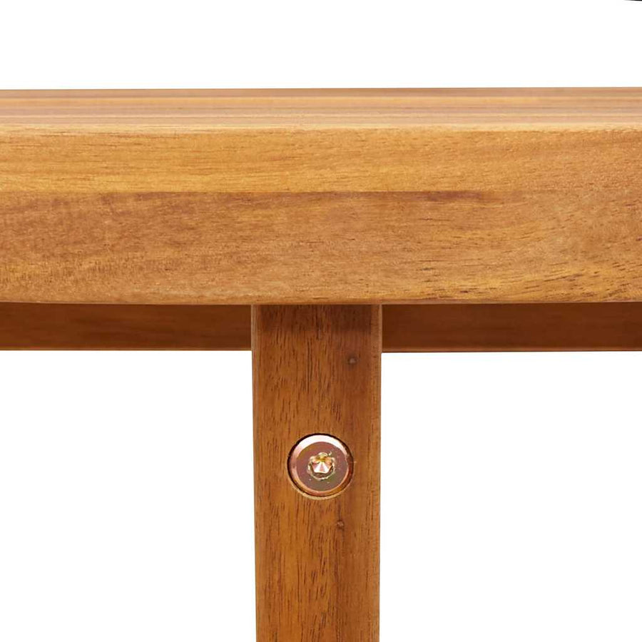 Tuintafel rond Ø90x75 cm massief acaciahout