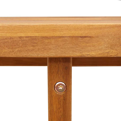 Tuintafel rond Ø110x75 cm massief acaciahout