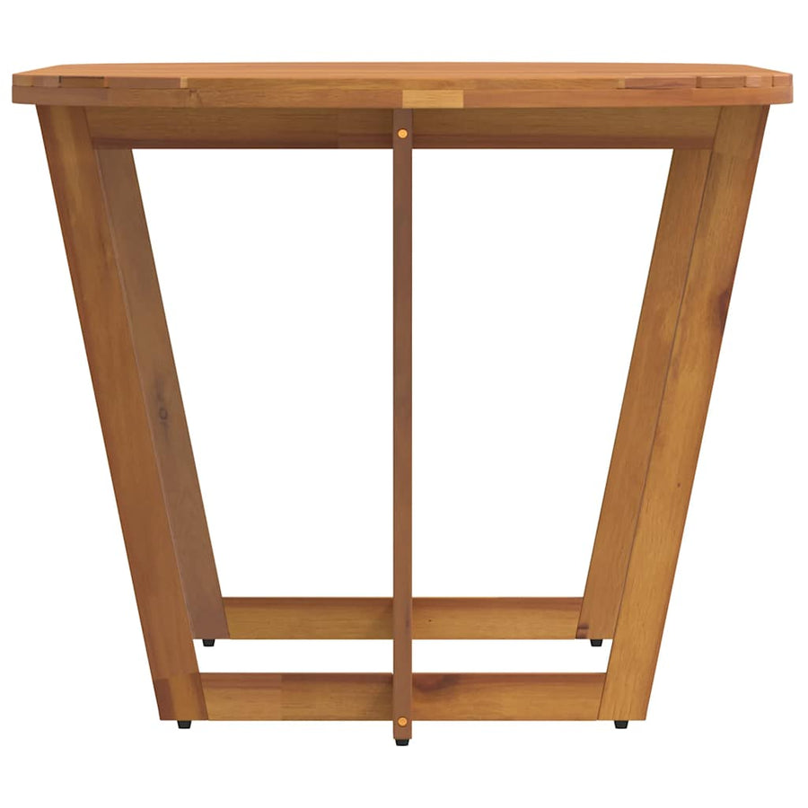 Tuintafel ovaal 200x90x75 cm massief acaciahout