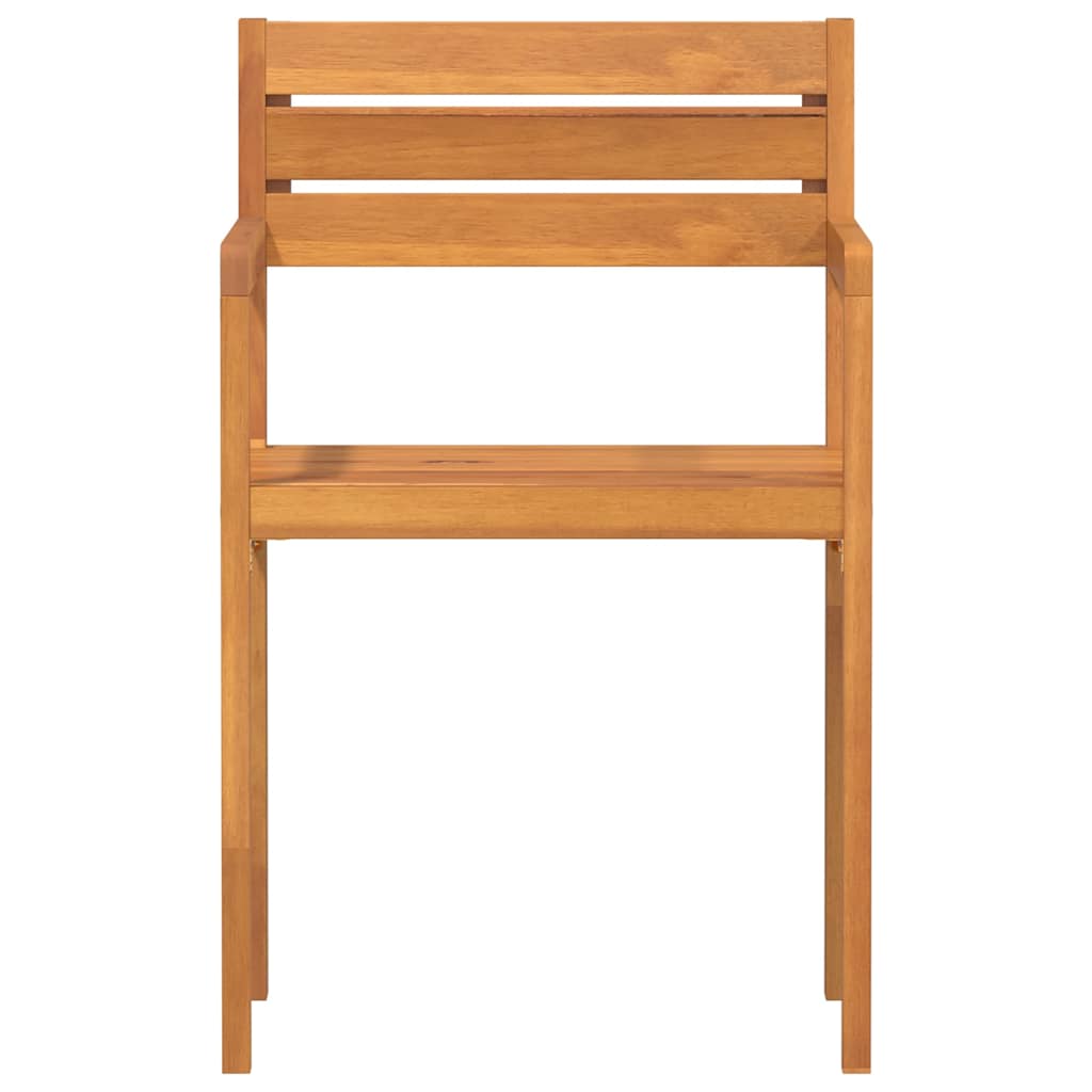 Tuinstoelen 2 st 50x53x80 cm massief acaciahout