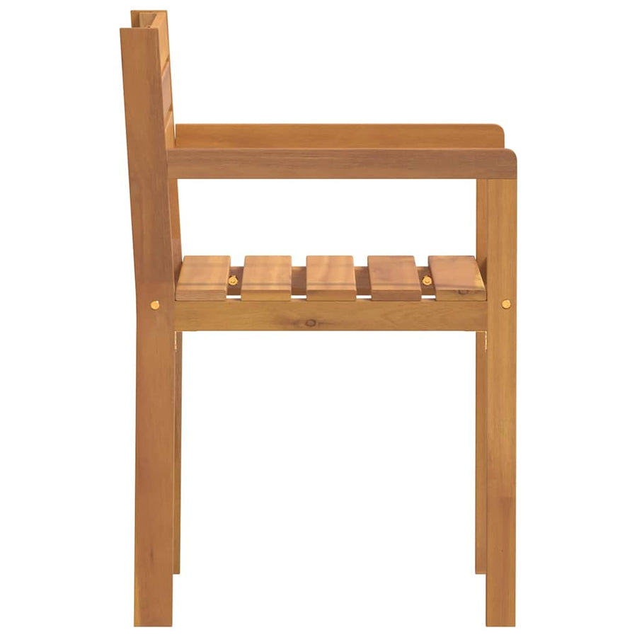 Tuinstoelen 2 st 50x53x80 cm massief acaciahout