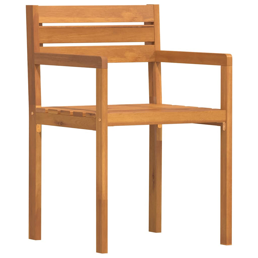 Tuinstoelen 4 st 50x53x80 cm massief acaciahout