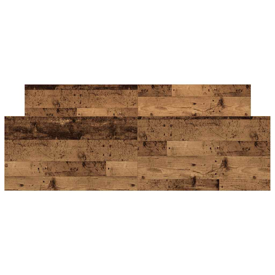 Bedframe zonder matras 200x200 cm bewerkt hout oud hout