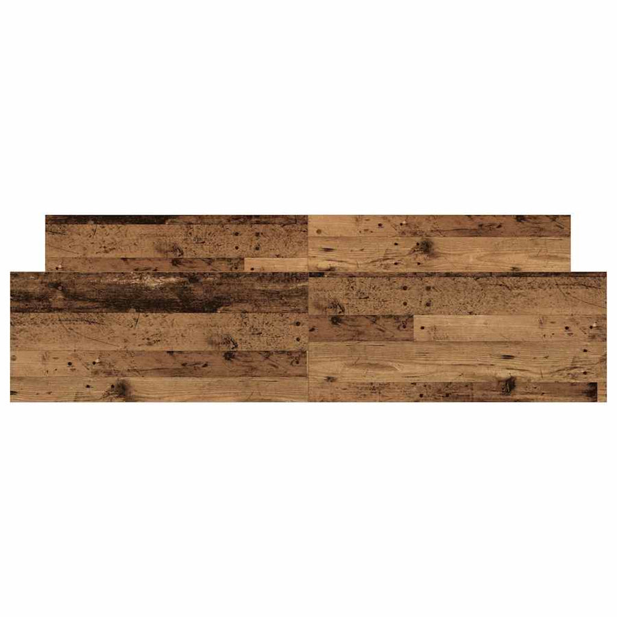 Bedframe Zonder Matras Bewerkt Hout Oud Hout 160 x 200 cm