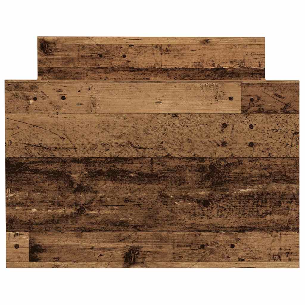 Bedframe zonder matras 100x200 cm bewerkt hout oud hout