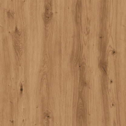 Wastafelkast ingebouwde wastafel 81x39,5x49 cm artisanaal eiken