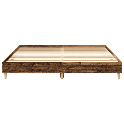Bedframe zonder matras 180x200 cm bewerkt hout oud hout