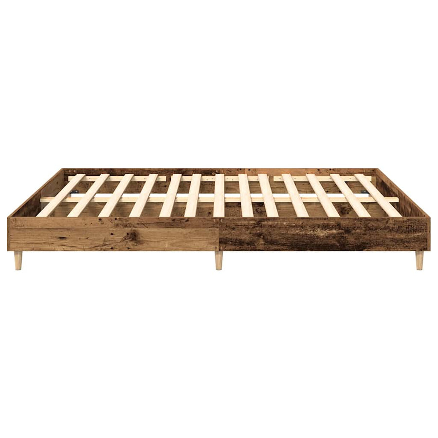 Bedframe Zonder Matras Bewerkt Hout 160 x 200 cm