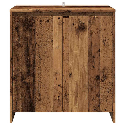 2-delige Dressoirs bewerkt hout oud houtkleurig