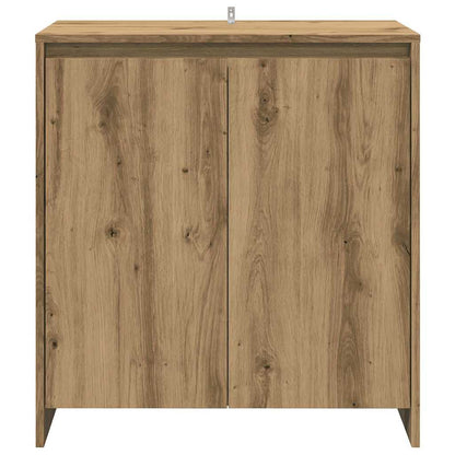 2-delige Dressoirs bewerkt hout artisanaal eikenkleur