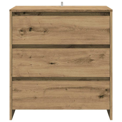 2-delige Dressoirs bewerkt hout artisanaal eikenkleur