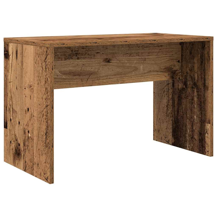 Kaptafelset bewerkt hout oud houtkleurig