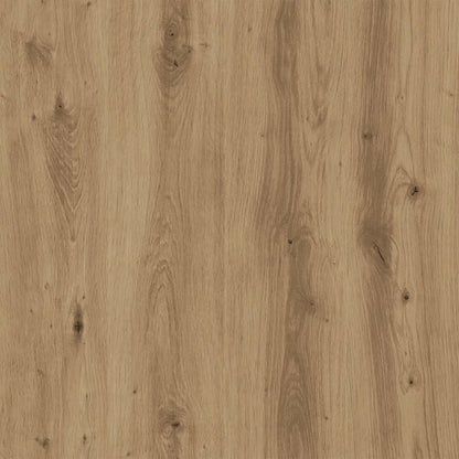 5-Delig Tv-Meubelset Wandmontage Bewerkt Hout Artisanaal Eiken