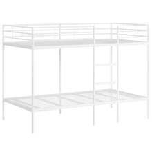 Stapelbed Zonder Matras Staal 100 x 200 cm Wit