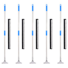 Vloertrekkers 5 st 60,5x119,5 cm staal en rubber