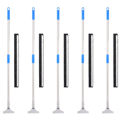 Vloertrekkers 5 st 60,5x119,5 cm staal en rubber