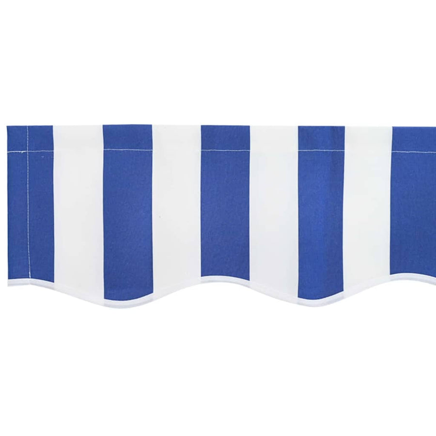 Vervangingsdoek voor zonnescherm Blauw en wit 250 x 200 cm