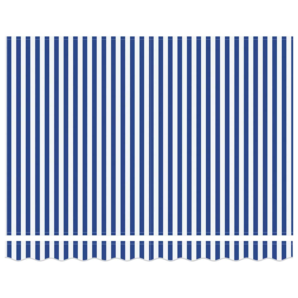 Vervangingsdoek voor zonnescherm Blauw en wit 250 x 200 cm