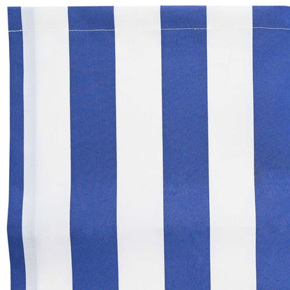 Vervangingsdoek voor zonnescherm Blauw en wit 350 x 200 cm