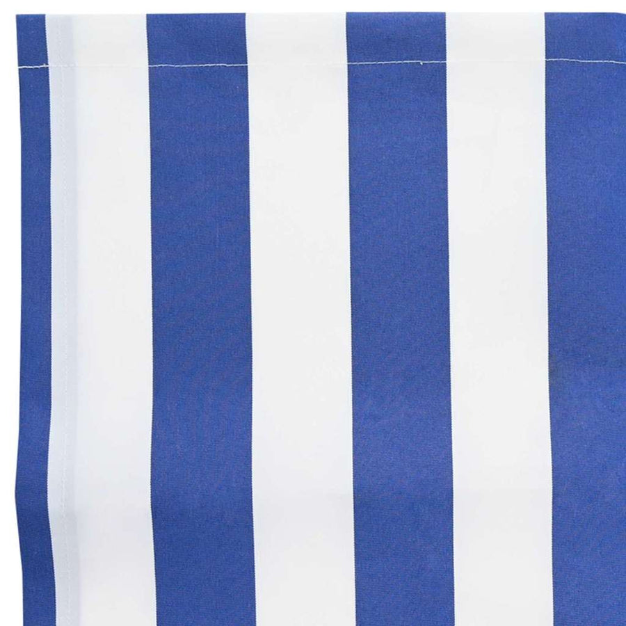 Vervangingsdoek voor zonnescherm Blauw en wit 350 x 200 cm
