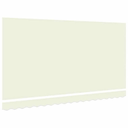 Vervangingsdoek voor zonnescherm Crème 380 x 195 cm Polyester
