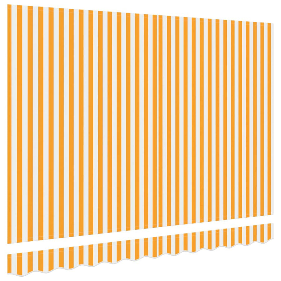 Vervangingsdoek voor zonnescherm Geel en wit 250 x 200 cm