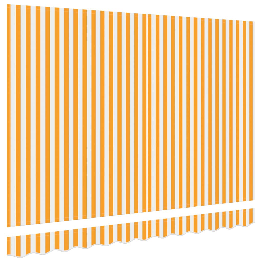 Vervangingsdoek voor zonnescherm Geel en wit 300 x 200 cm