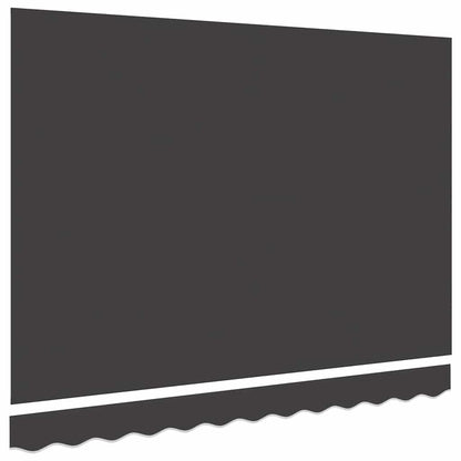 Vervangingsdoek voor zonnescherm Antraciet 250 x 200 cm Canvas